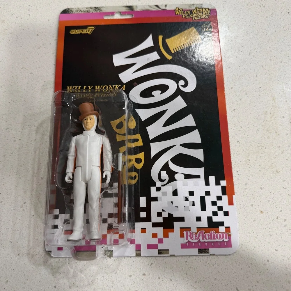 Super7 Willy Wonka Wonkavision ReAction Figure‎ Action Figure New NIB